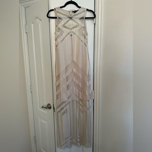 French connection, size 2, cream dress